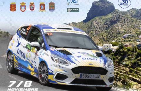 El VIII Rallysprint La Gomera – Copa Multiópticas, listo para celebrarse el 7 y 8 de noviembre