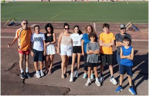 El Club Decano del Atletismo Gomero, inició en el Polideportivo Municipal la nueva temporada escolar deportiva