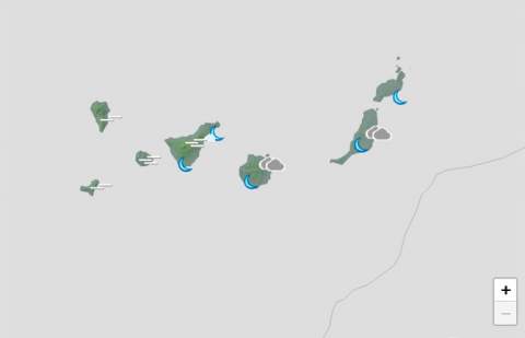 Anuncian para este sábado intervalos nubosos en el norte las islas montañosas y calima