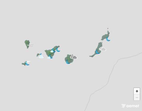 Este jueves lloverá en las islas occidentales y las máximas llegarán a 30º C en Las Palmas