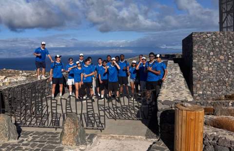 El IES San Sebastián de La Gomera recibe al alumnado del Otto-Hahn-Schule de Hamburgo en el marco del programa Erasmus+