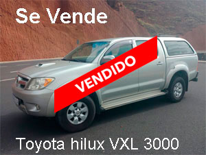 Se vende Toyota hilux año 2008 VXL 3000