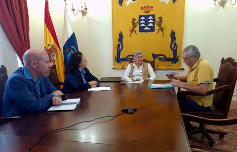 El Comisionado de Transparencia mantiene una reunión de trabajo con la Asociación ‘Tierra Bonita’