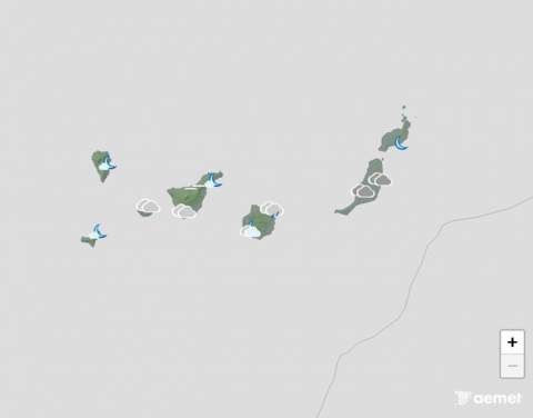 Anuncian intervalos nubosos, posibles lluvias débiles y ligero descenso de temperaturas