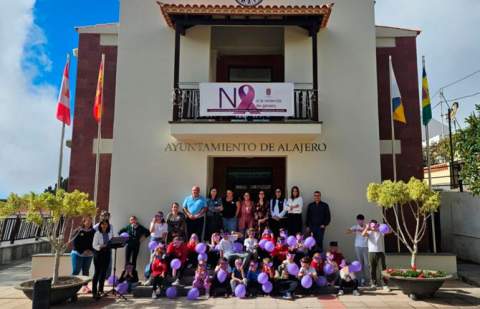 Alajeró conmemora el Día Internacional de la Eliminación de la Violencia contra la Mujer con diversos actos