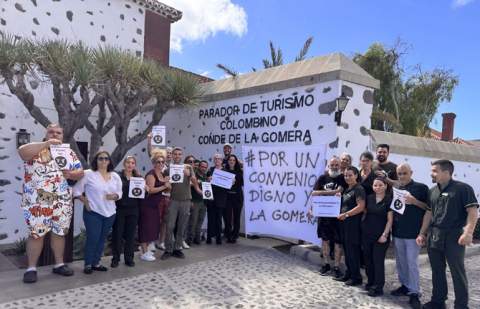 Los trabajadores de Paradores vuelven a movilizarse ante la falta de avances de sus reclamaciones
