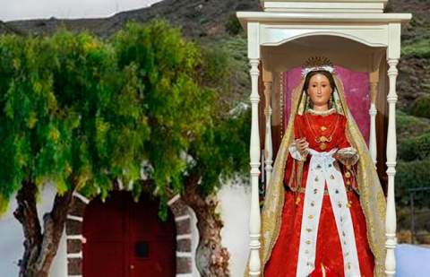 Vallehermoso cancela los actos de Santa Lucia en Tazo para este sábado por la situación de alerta en Canarias