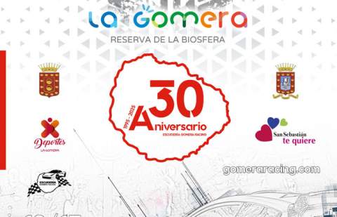 La isla colombina se prepara para celebrar este fin de semana los 30 años de la Escudería Gomera Racing