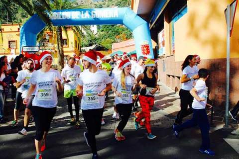 Vallehermoso celebra la XI San Silvestre Pantanera con récord de inscripciones y carácter solidario