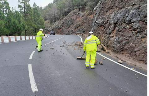 El CECOPIN de La Gomera registra solo una decena de incidencias durante las primeras horas de alerta