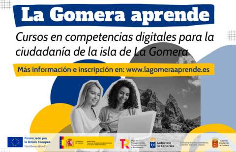 El Cabildo promueve la formación digital gratuita para la ciudadanía a través del proyecto ‘La Gomera Aprende’