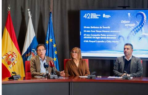 Sinfónica de Tenerife, mandolina y barroco, cabezas de cartel del Festival de Música de Canarias en La Gomera