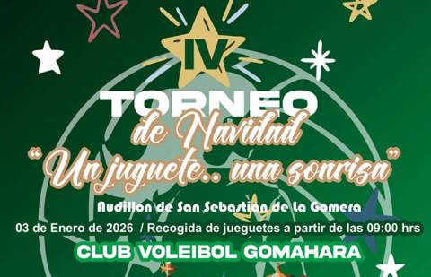 Todo listo para el IV Torneo de Voleibol: ‘Un juguete ….una sonrisa”